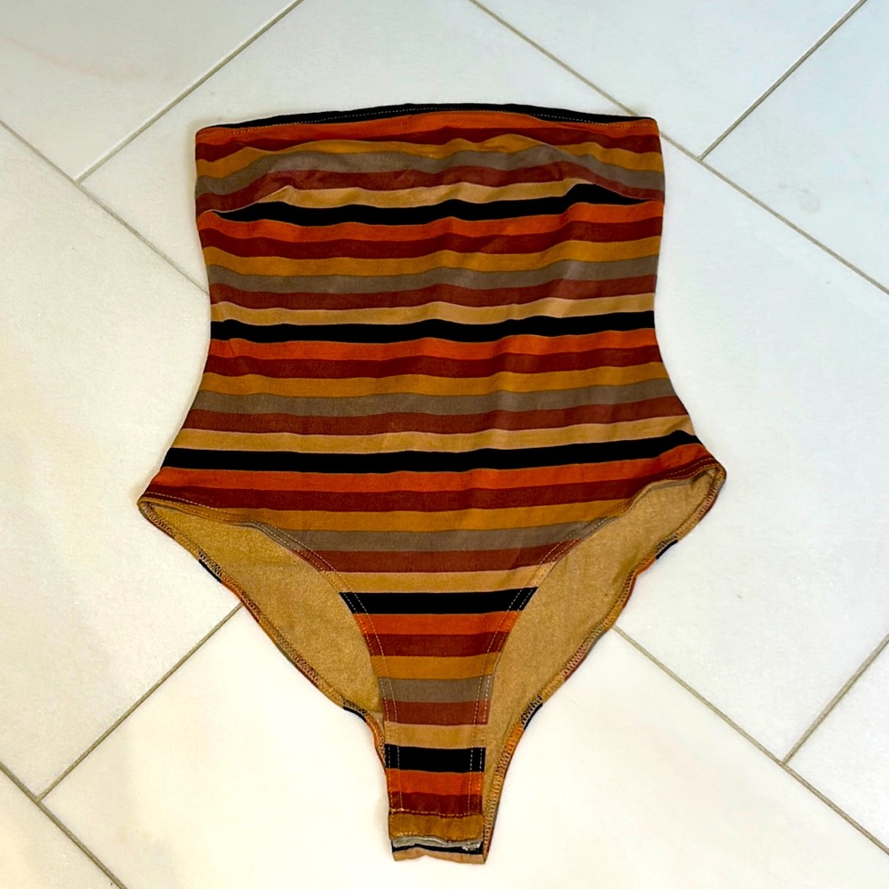 Wild Honey strapless bodysuit